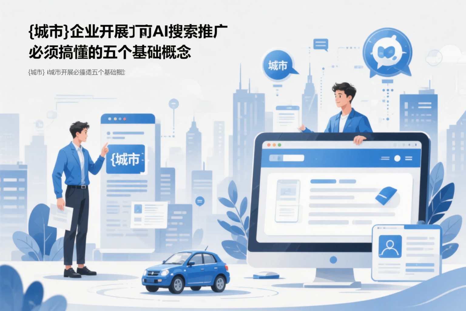 金昌企业开展AI搜索推广前必须搞懂的五个基础概念
