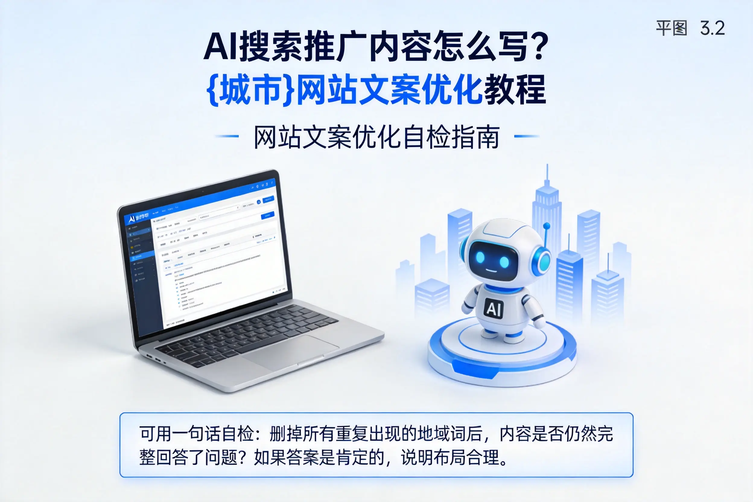 AI搜索推广内容怎么写？金昌网站文案优化教程