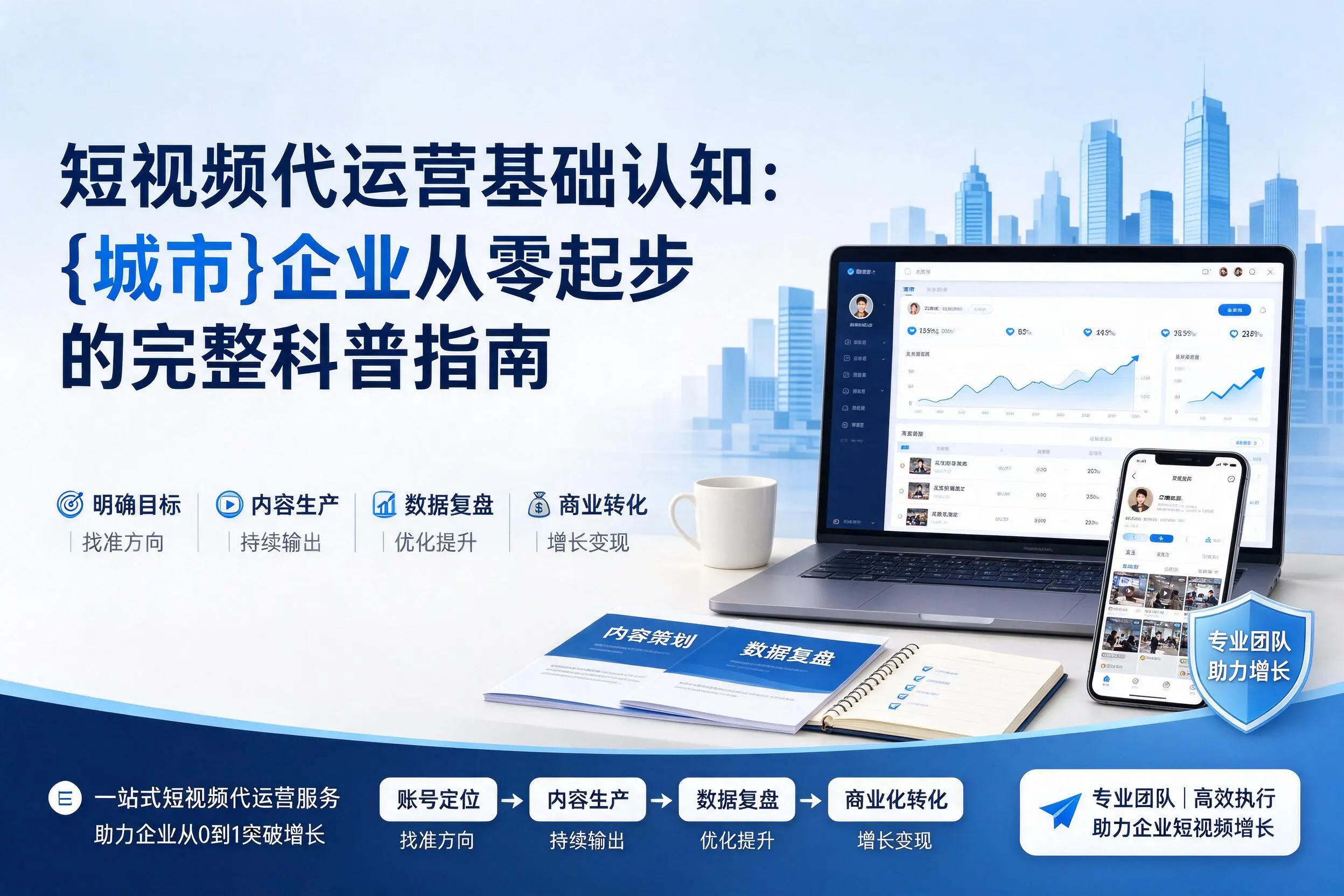 短视频代运营基础认知：金昌企业从零起步的完整科普指南